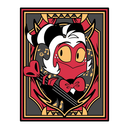 Poster Portrait - Moxxie - Oversized Enamel Pin *SALE*
