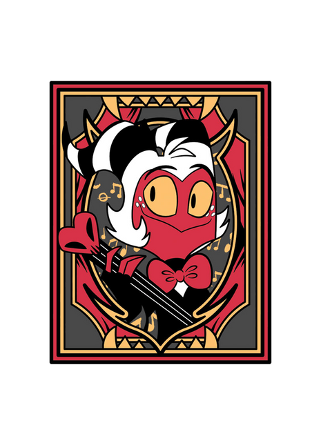 Poster Portrait - Moxxie - Oversized Enamel Pin *SALE*