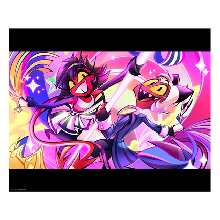 Millie and Moxxie Parade - Poster Print *PRE-ORDER*