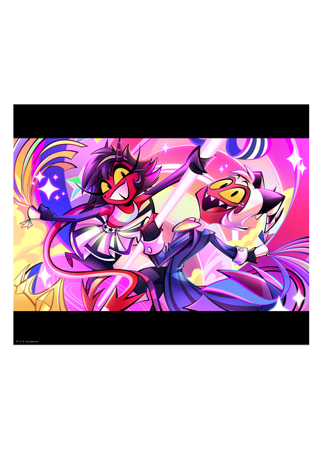 Millie and Moxxie Parade - Poster Print *PRE-ORDER*