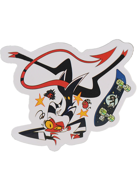 Moxxie Skateboard Sticker  *FINAL SALE*