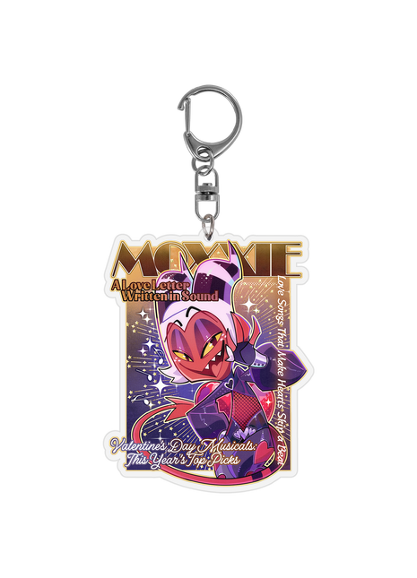 Moxxie - Key To My Heart Keychain *PRE-ORDER*