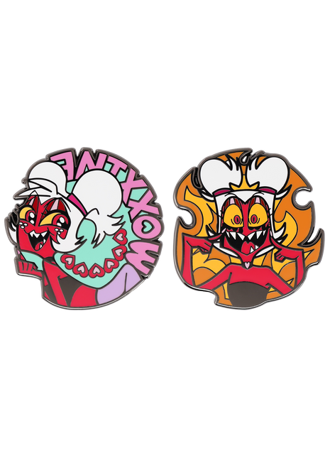 Unhappy Campers - Moxxine- 2 Pin Set *LIMITED STOCK*
