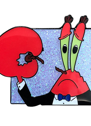 Mr. Krabs' World's Smallest Violin - SpongeBob Square Pants Enamel Pin