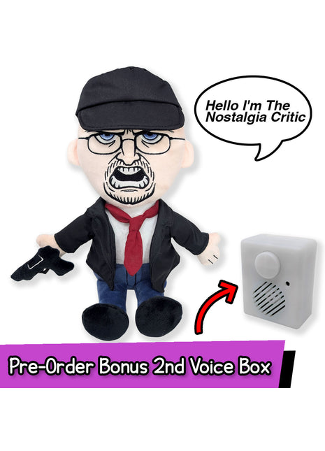 Talking Nostalgia Critic Plushie *PRE-ORDER*