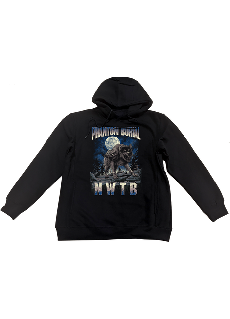 Pullover Hoodie - Phantom Burial T-Shirt (Phantom Burial Tour)