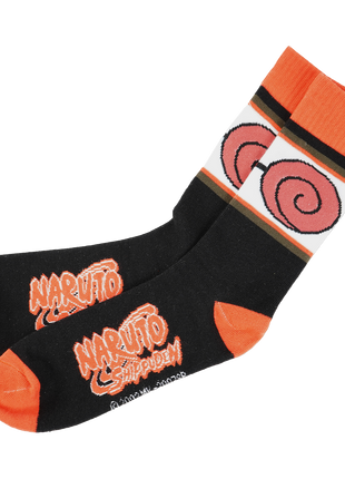 Naruto Uzumaki Orange/Black Socks *LAST CHANCE*