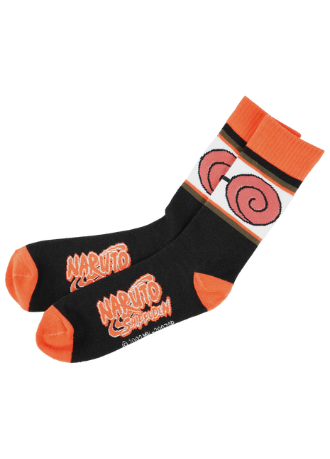 Naruto Uzumaki Orange/Black Socks *LAST CHANCE*