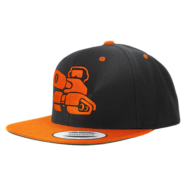 Newgrounds Logo by Zals (Vibrant Orange) Snapback Hat – Shark Robot Newgrounds Logo by Zals (Vibrant Orange) Snapback Hat – Shark Robot