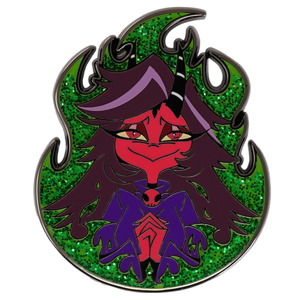 Nightmare Tilla - Glitter Enamel Pin