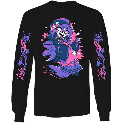 Long Sleeve Shirt - Octavia - Cozy Winter w/Printed Sleeves *PRE-ORDER*
