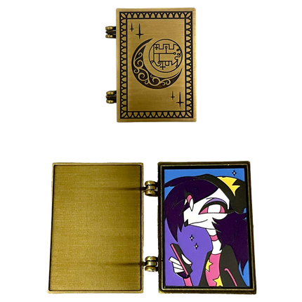 Octavia - Grimoire Flip Pin *SALE*