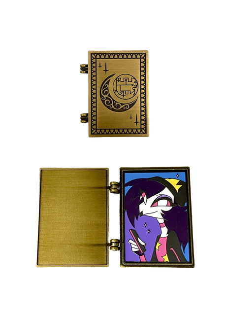 Octavia - Grimoire Flip Pin *SALE*