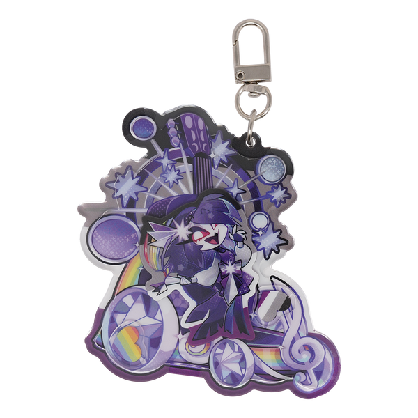 Octavia - Pride Parade - Shaker Keychain *LIMITED STOCK* – Shark Robot