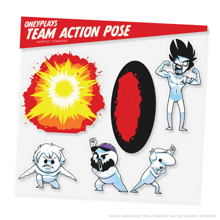 OneyPlays Team Action Pose - Standee *LIMITED STOCK*