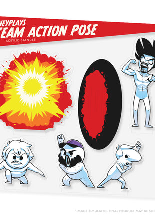 OneyPlays Team Action Pose - Standee *LIMITED STOCK*