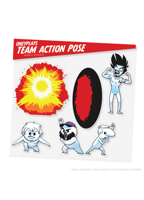 OneyPlays Team Action Pose - Standee *LIMITED STOCK*