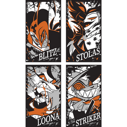 Metal Card Set Demon Series Wave 1 Orange Variant *SALE*