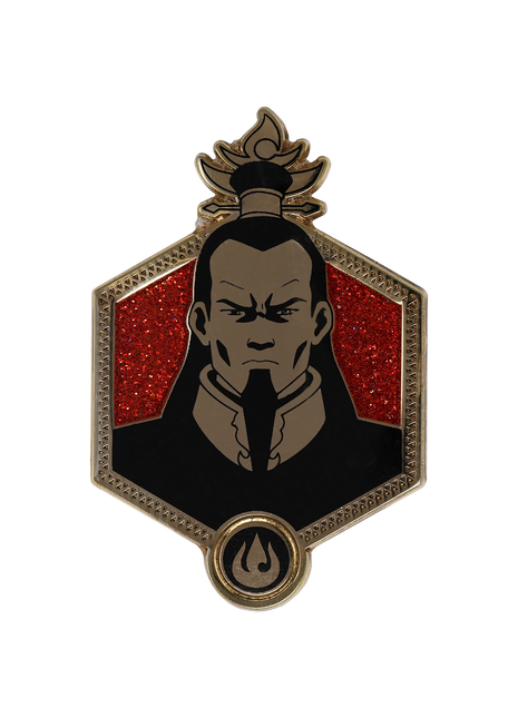Avatar: The Last Airbender Gold Ozai Enamel Pin *LAST CHANCE*