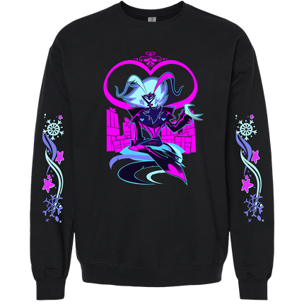 Crewneck Sweatshirt - Ozzie - Cozy Winter w/Printed Sleeves *PRE-ORDER*