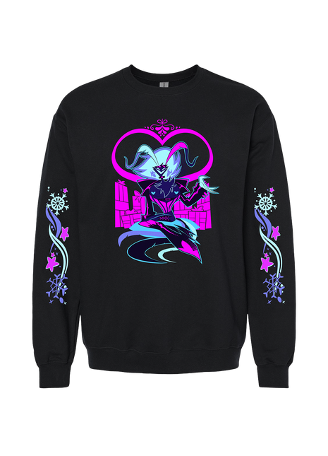 Crewneck Sweatshirt - Ozzie - Cozy Winter w/Printed Sleeves *PRE-ORDER*