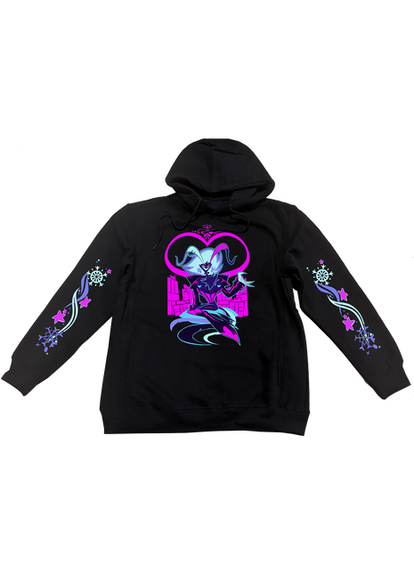 Pullover Hoodie - Ozzie - Cozy Winter w/Printed Sleeves *PRE-ORDER*