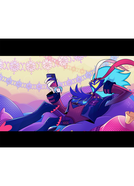 Ozzie - Cozy Winter - Poster Print *PRE-ORDER*