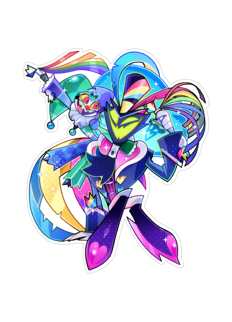 Chibi Pride Ozzie & Fizz Sticker *PRE-ORDER*