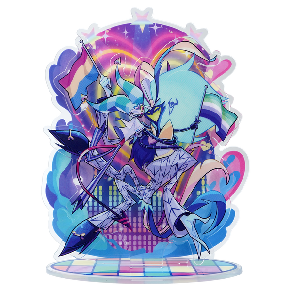 アクリルスタンド Stolas - Pride 2025 Standee Helluva Boss Stolas Pride Month 2025 Limited Edition Acrylic