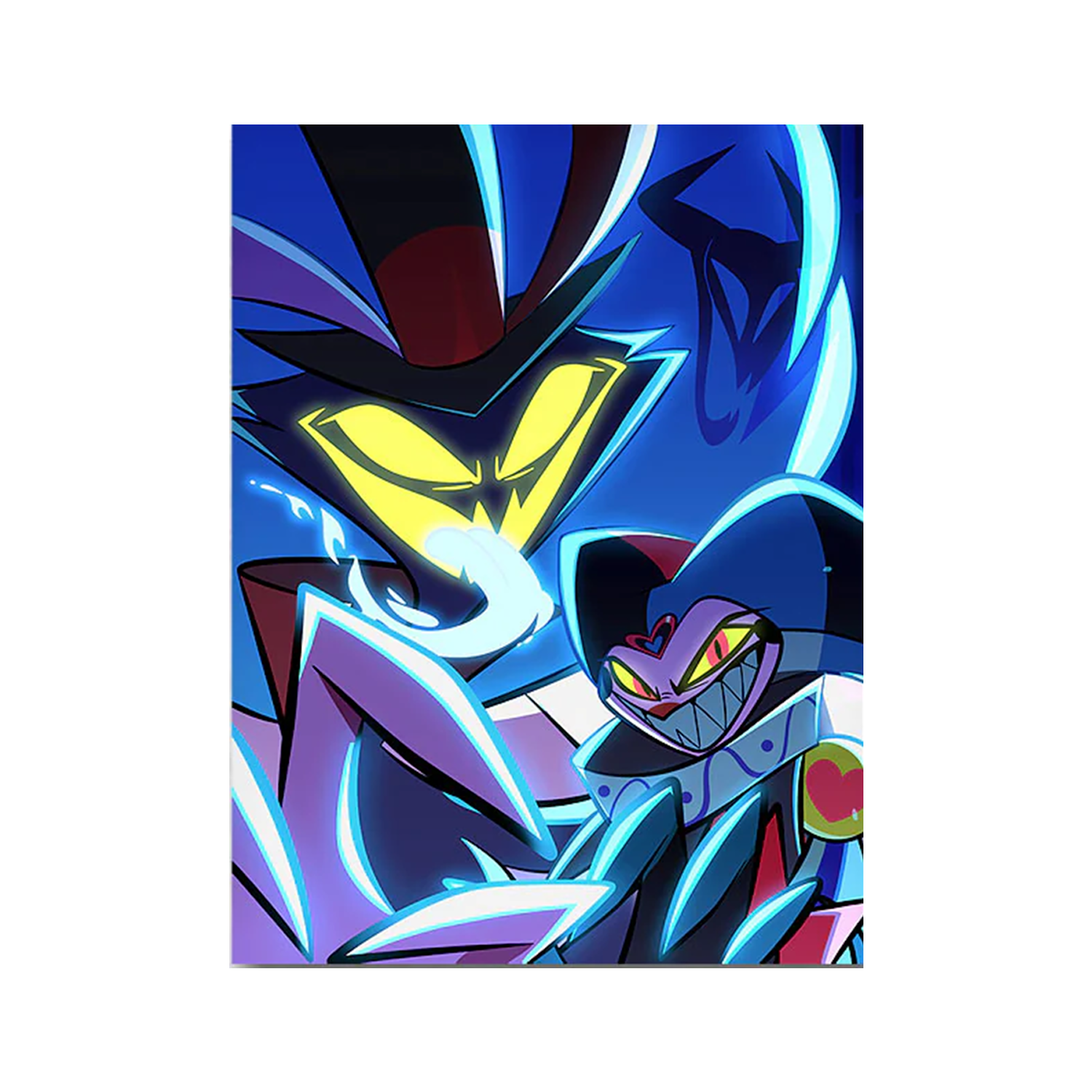 Ozzie Fizz Lenticular Poster FINAL SALE Shark Robot ozzie-fizz-lenticular-poster-final-sale-shark-robot