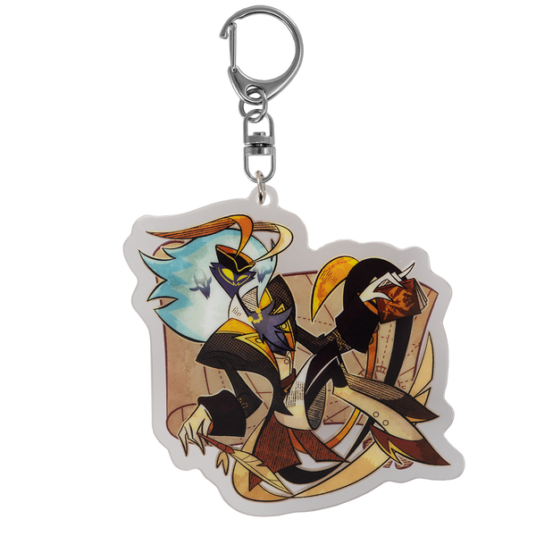 Ozzie - Pirates - Summer Keychain *LIMITED STOCK* – Shark Robot