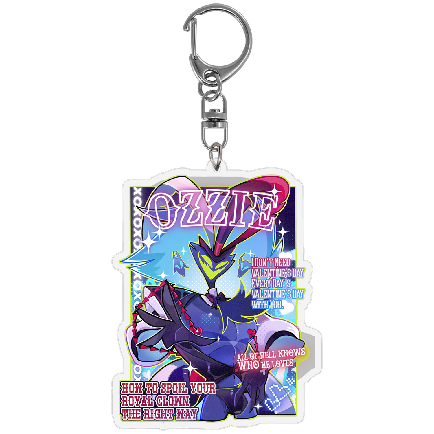 CZ あみあみ アクキー 哲学者 Ozzie - Key To My Heart Keychain *PRE-ORDER* – Shark Robot
