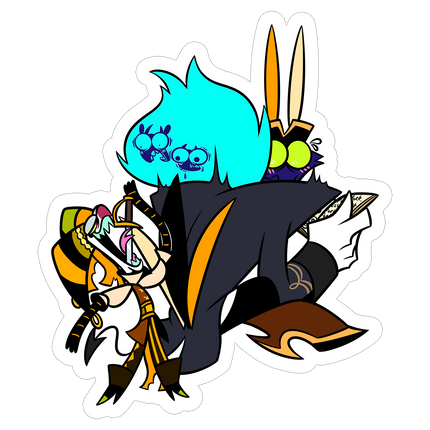 Smol Pirates Sticker Set 1 *SALE*