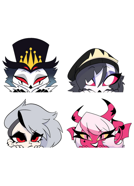 Helluva Boss Car Decal Pack 2 *SALE*