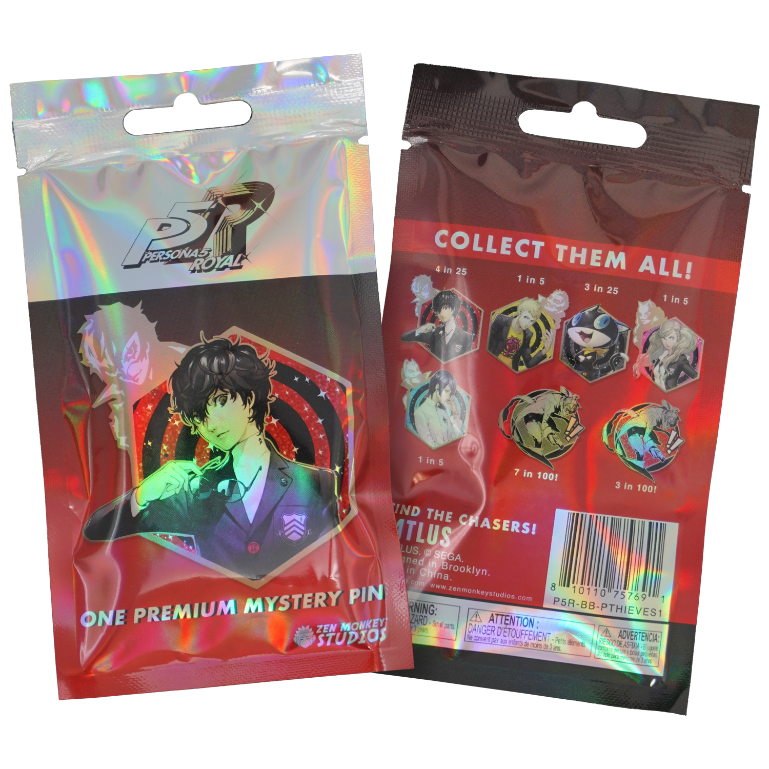 The Phantom Thieves Part 1 - Blind Bag Series: Persona 5 Royal Shark Robot The Phantom Thieves Part 1 - Blind Bag Series: Persona 5 Royal Shark Robot