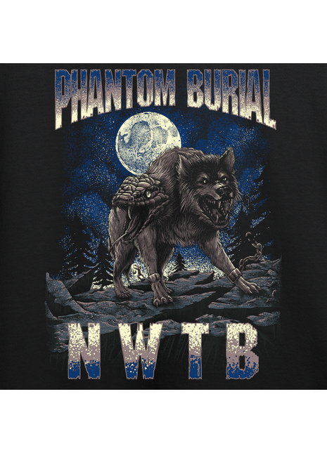 Pullover Hoodie - Phantom Burial T-Shirt (Phantom Burial Tour)