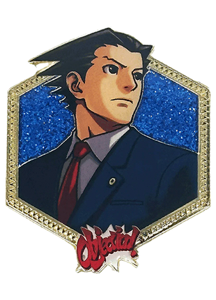 Pheonix Wright - Golden Series 2 - Ace Attorney Pin