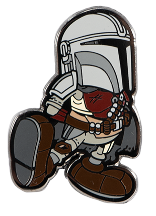 Harebrained! Mandalorian Pin *LAST CHANCE*