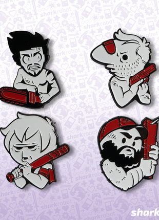 Boney Plays Large Enamel Pin Set *LAST CHANCE*