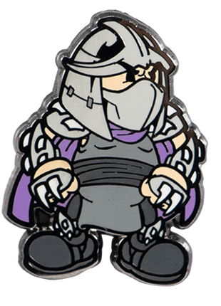 Harebrained! Shredder Pin *LAST CHANCE*