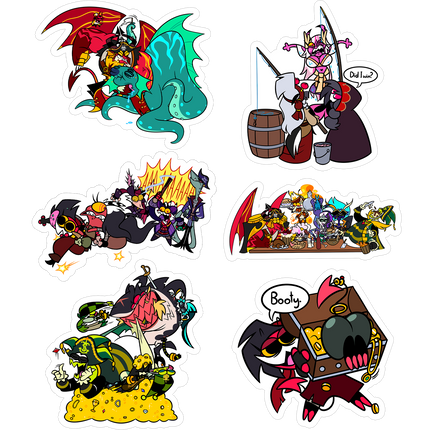 Smol Pirates Sticker Set 2