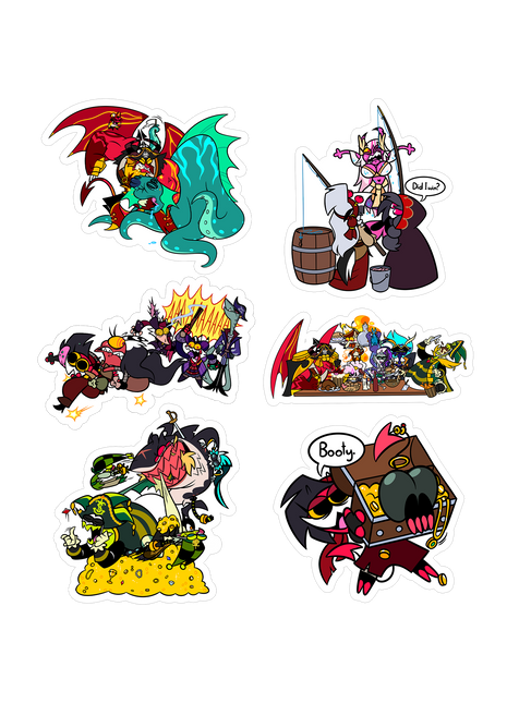 Smol Pirates Sticker Set 2
