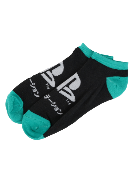 Playstation Teal/Black Socks *LAST CHANCE*