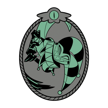 Portrait of Robo Fizz Enamel Pin *LAST CHANCE*