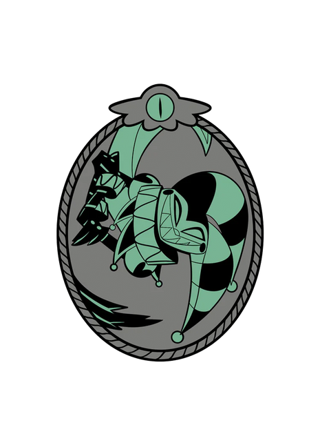 Portrait of Robo Fizz Enamel Pin *LAST CHANCE*