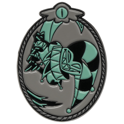 Portrait of Robo Fizz Enamel Pin *CLEARANCE*