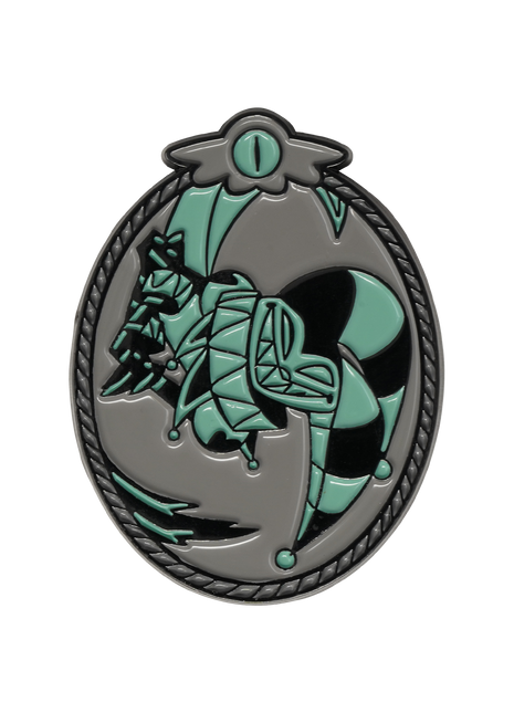 Portrait of Robo Fizz Enamel Pin *CLEARANCE*