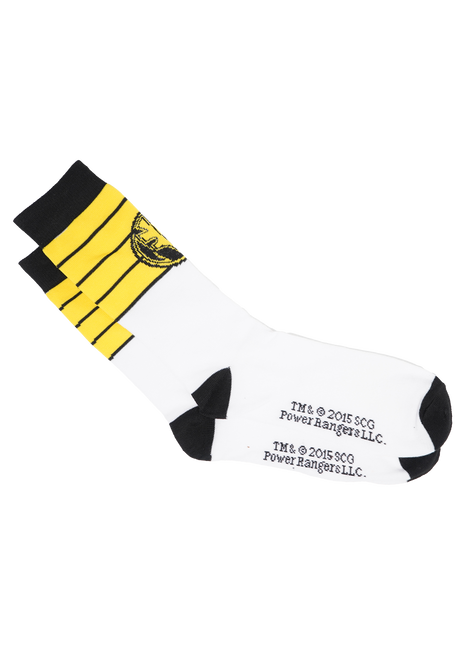 White Power Ranger Socks *LAST CHANCE*