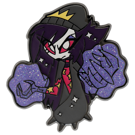 Powered Up Octavia - Glitter Enamel Pin