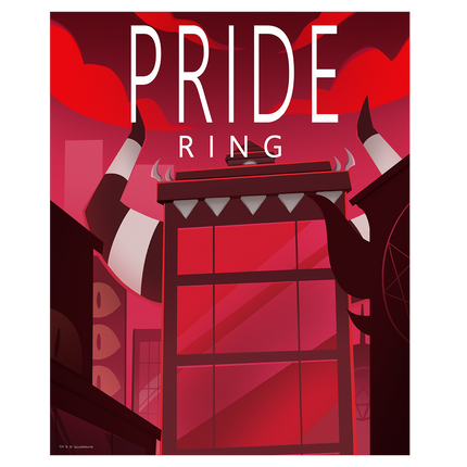 Pride Ring National Park Style Poster *LIMITED RUN*